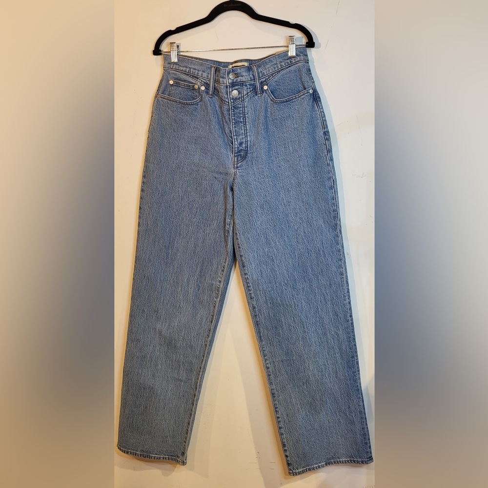 Madewell Blue Flare & Wide Leg Jeans
